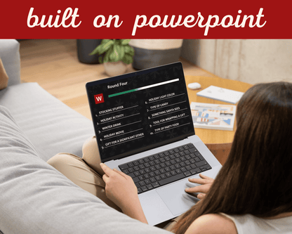 Holiday Scattergories Digital Party Game