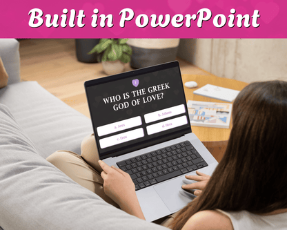 Valentine's Day Trivia Digital Party Game
