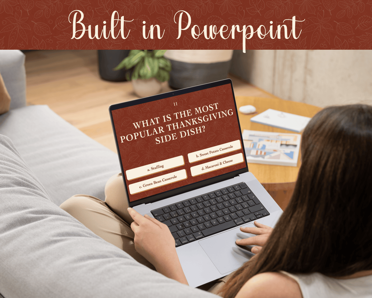 Thanksgiving Trivia Digital Party Game