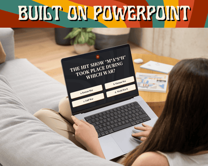 Groovy 70's Digital Trivia Game