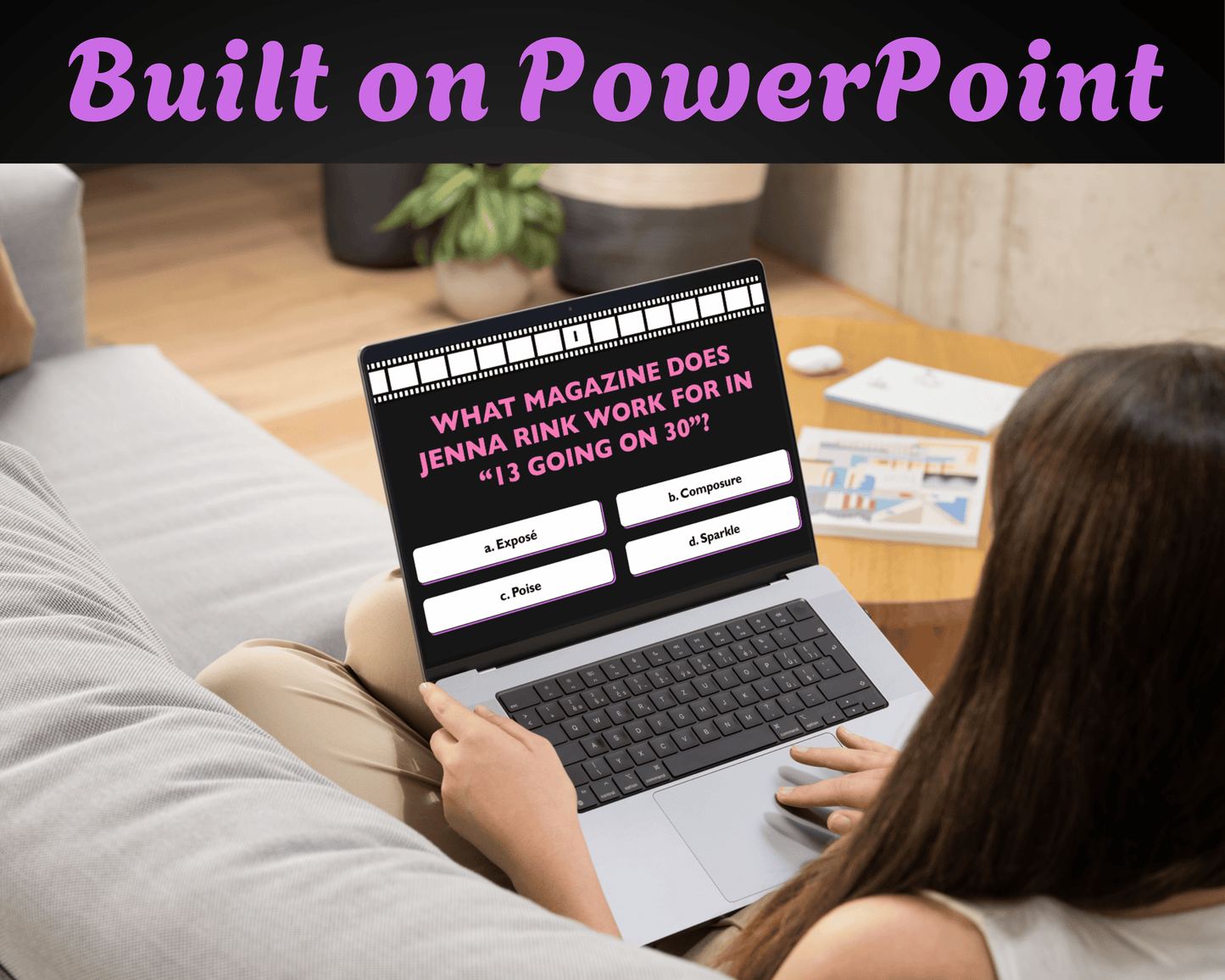 Rom-Com Movie Trivia Digital Game