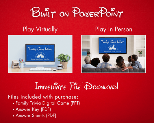 DISNEY TRIVIA DIGITAL GAME