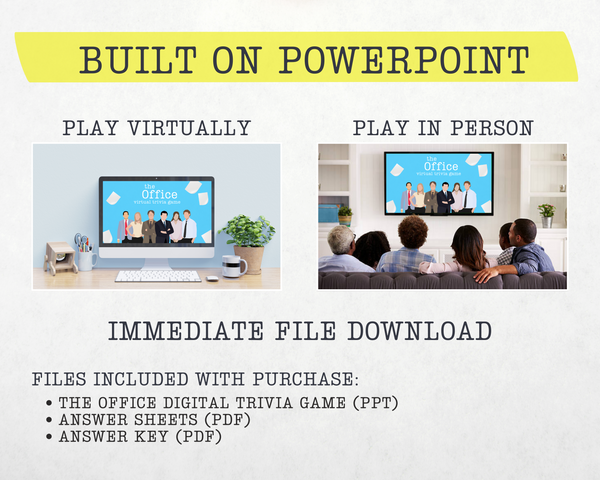 THE OFFICE DIGITAL TRIVIA GAME