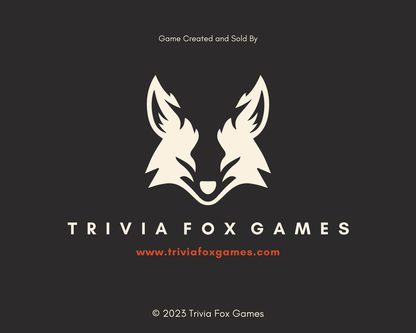 90's Trivia Printable Game Bundle