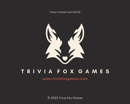 Rom-Com Movie Trivia Printable Game Bundle