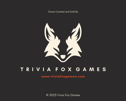 Thanksgiving Trivia Party Game Bundle