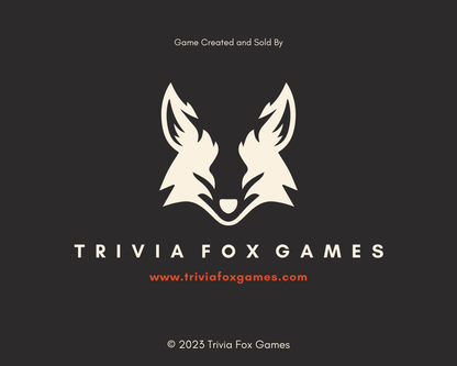 Halloween Trivia Party Game Bundle
