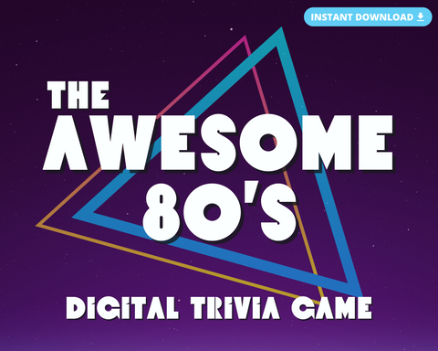 AWESOME 80'S DIGITAL TRIVIA GAME