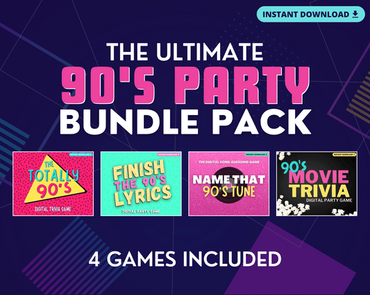 90'S PARTY GAME BUNDLE