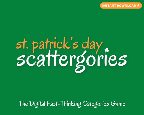 ST. PATRICK'S DAY SCATTERGORIES DIGITAL GAME