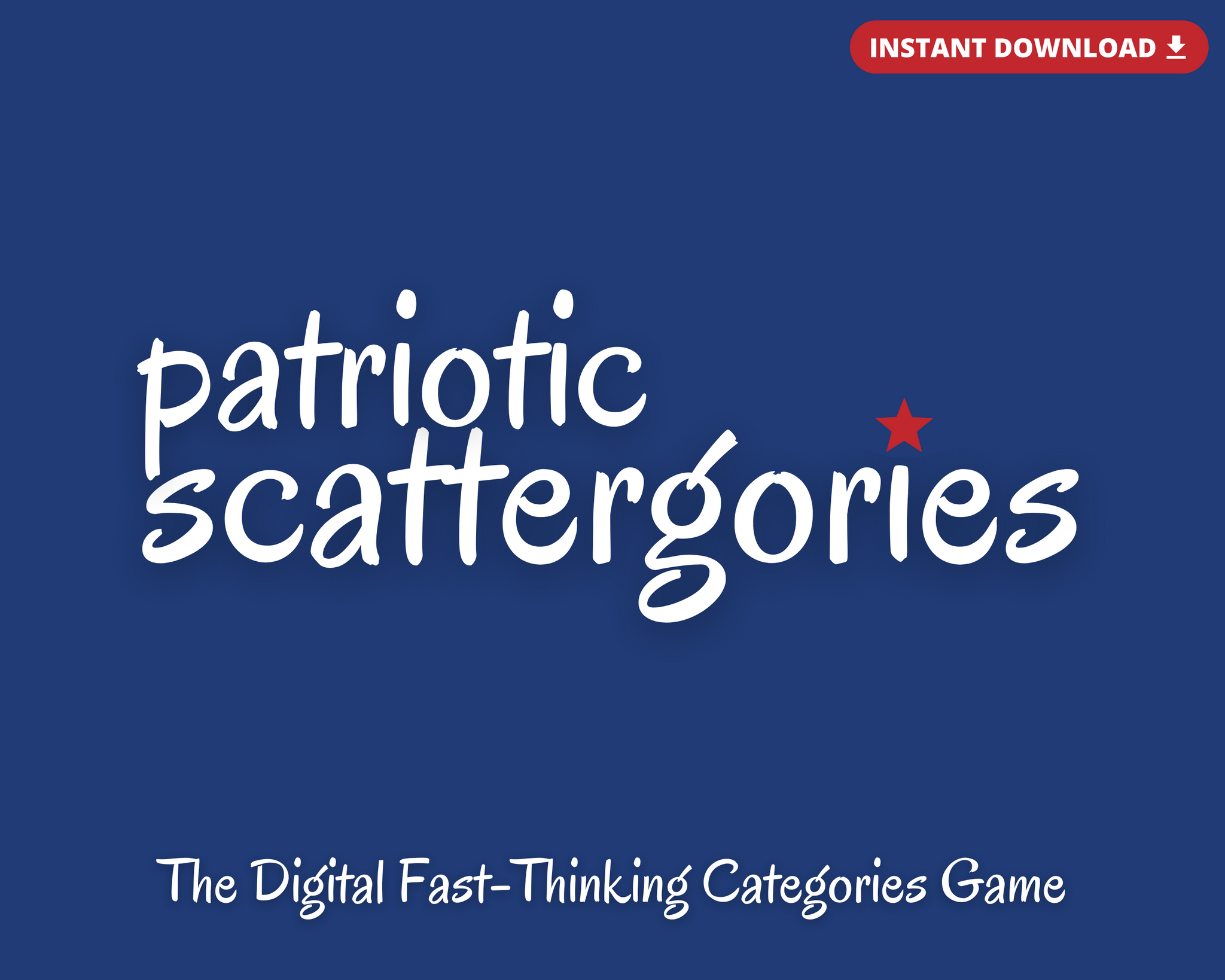 PATRIOTIC SCATTERGORIES DIGITAL GAME