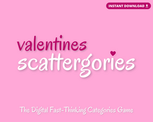 VALENTINE'S DAY SCATTERGORIES DIGITAL GAME