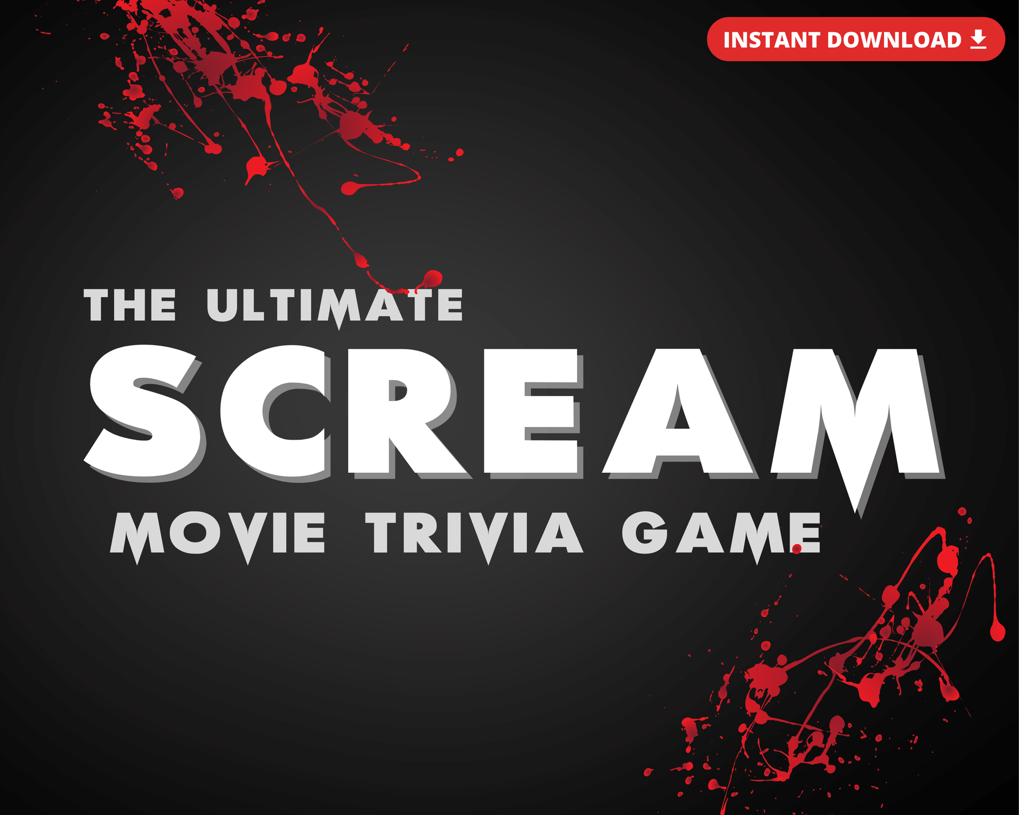 SCREAM MOVIE TRIVIA DIGITAL GAME