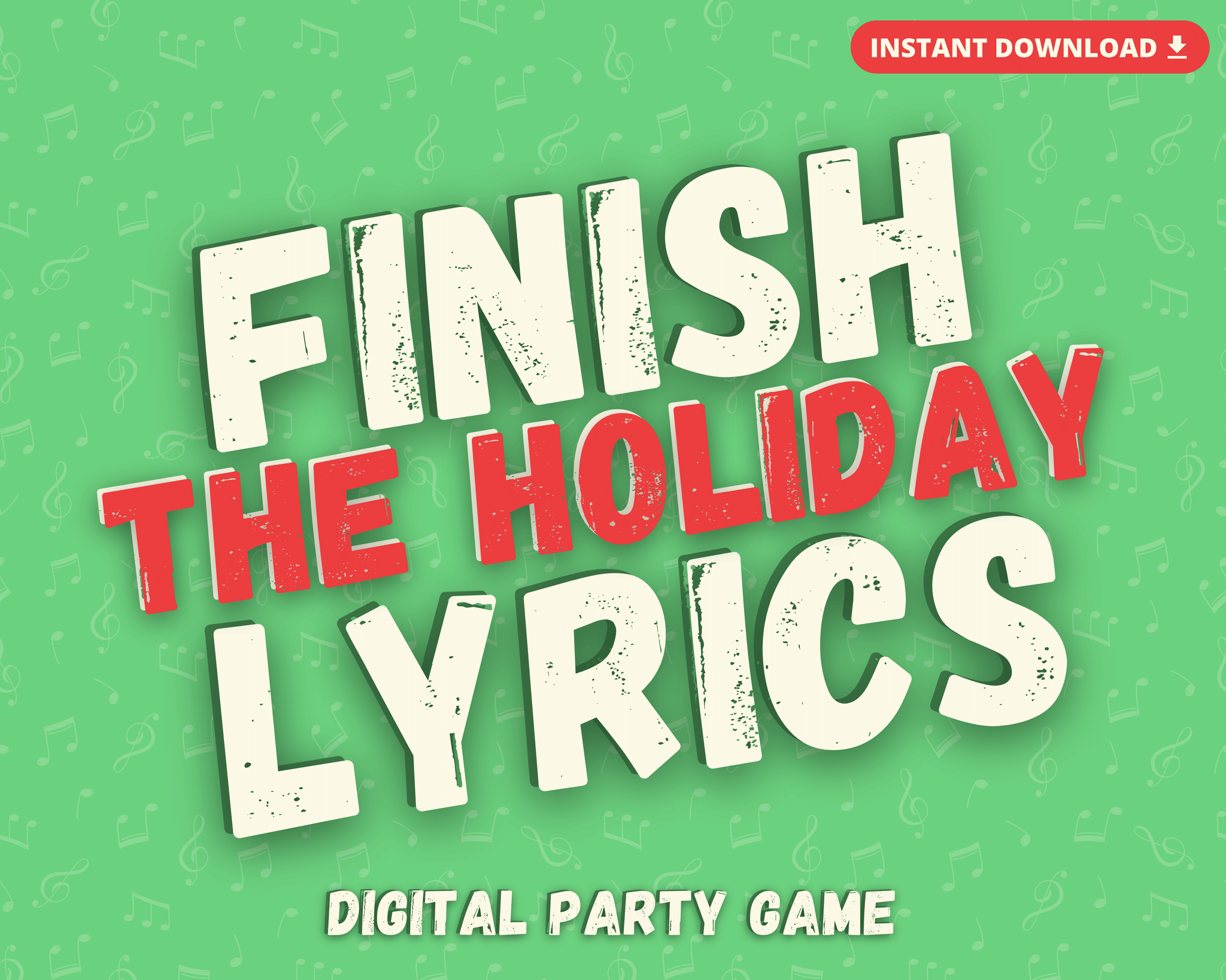 FINISH THE HOLIDAY LYRICS DIGITAL GAME