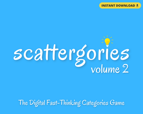 SCATTERGORIES DIGITAL GAME (VOL. 2)