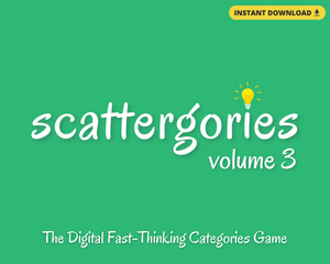 SCATTERGORIES DIGITAL GAME (VOL. 3)