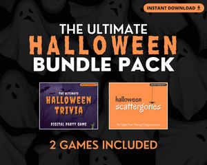 HALLOWEEN TRIVIA GAME BUNDLE PACK