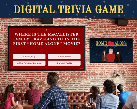 Home Alone Trivia Digital Party Game