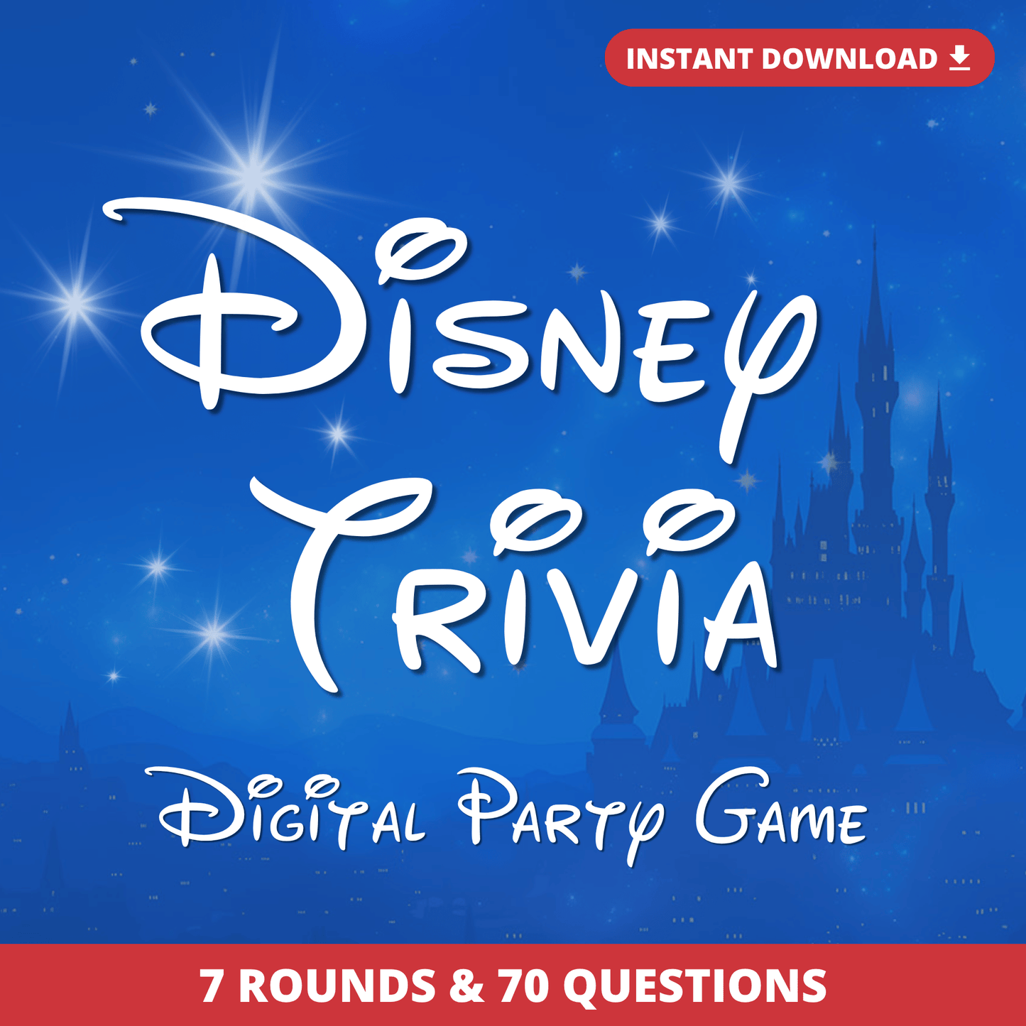 Disney Trivia Digital Party Game