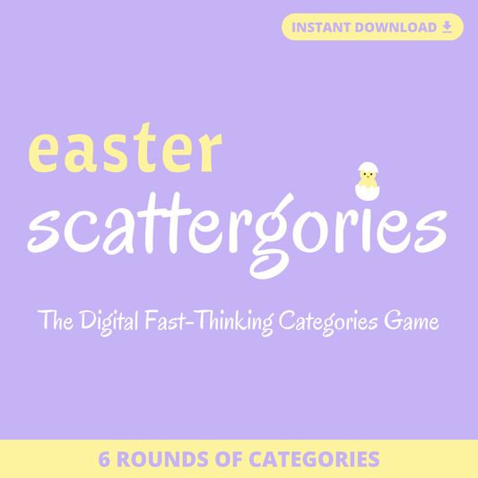 Easter Scattergories Digital Party Game