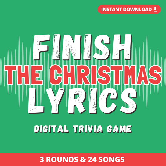 Finish the Christmas Lyrics Digital Game