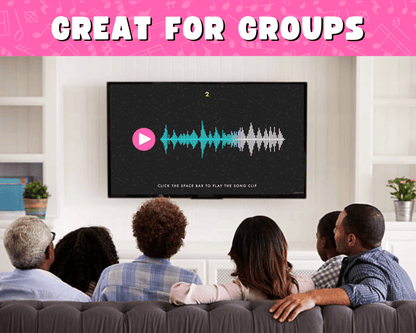 Name That 90's Tune Digital Trivia Game