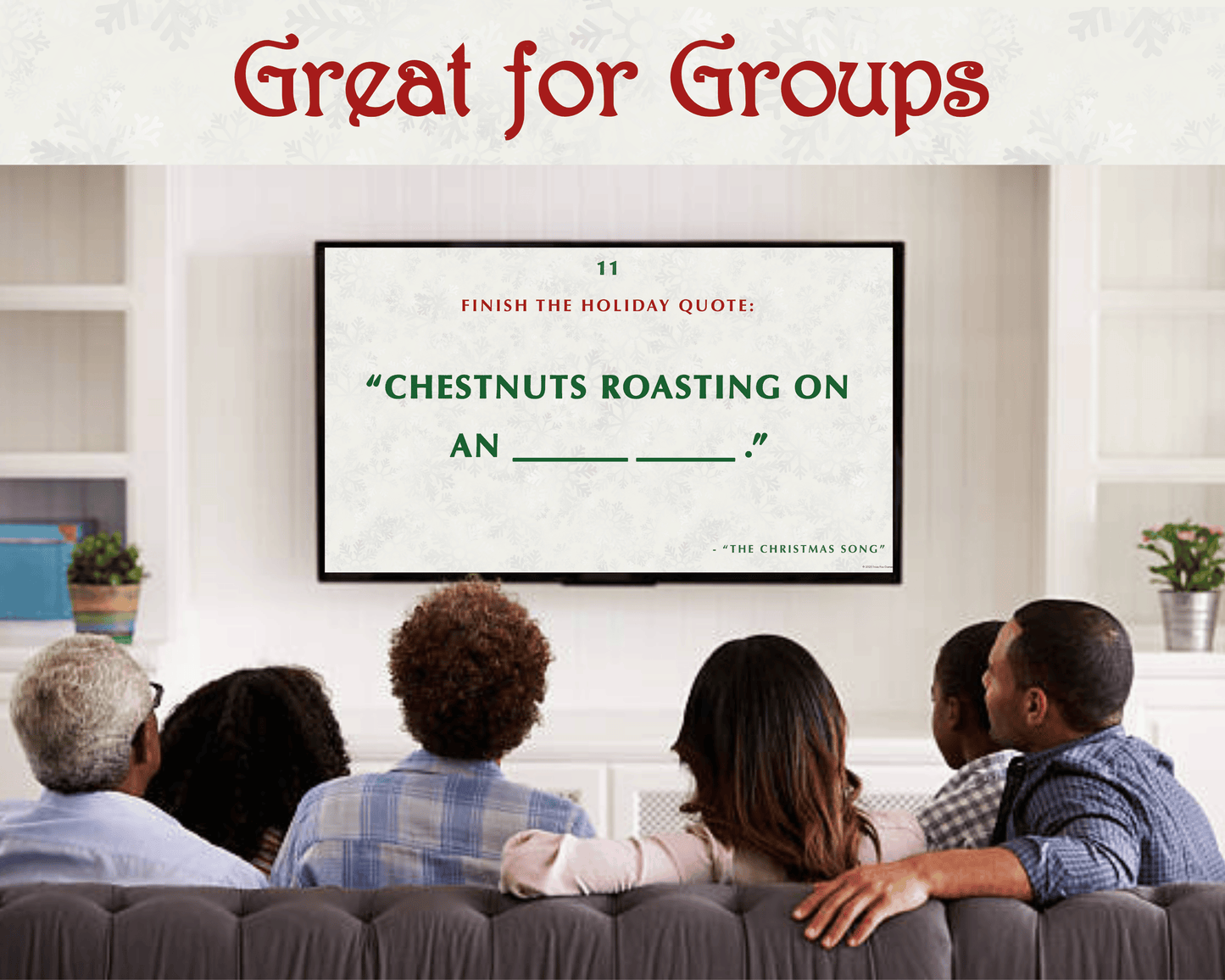 Holiday Trivia Digital Party Game