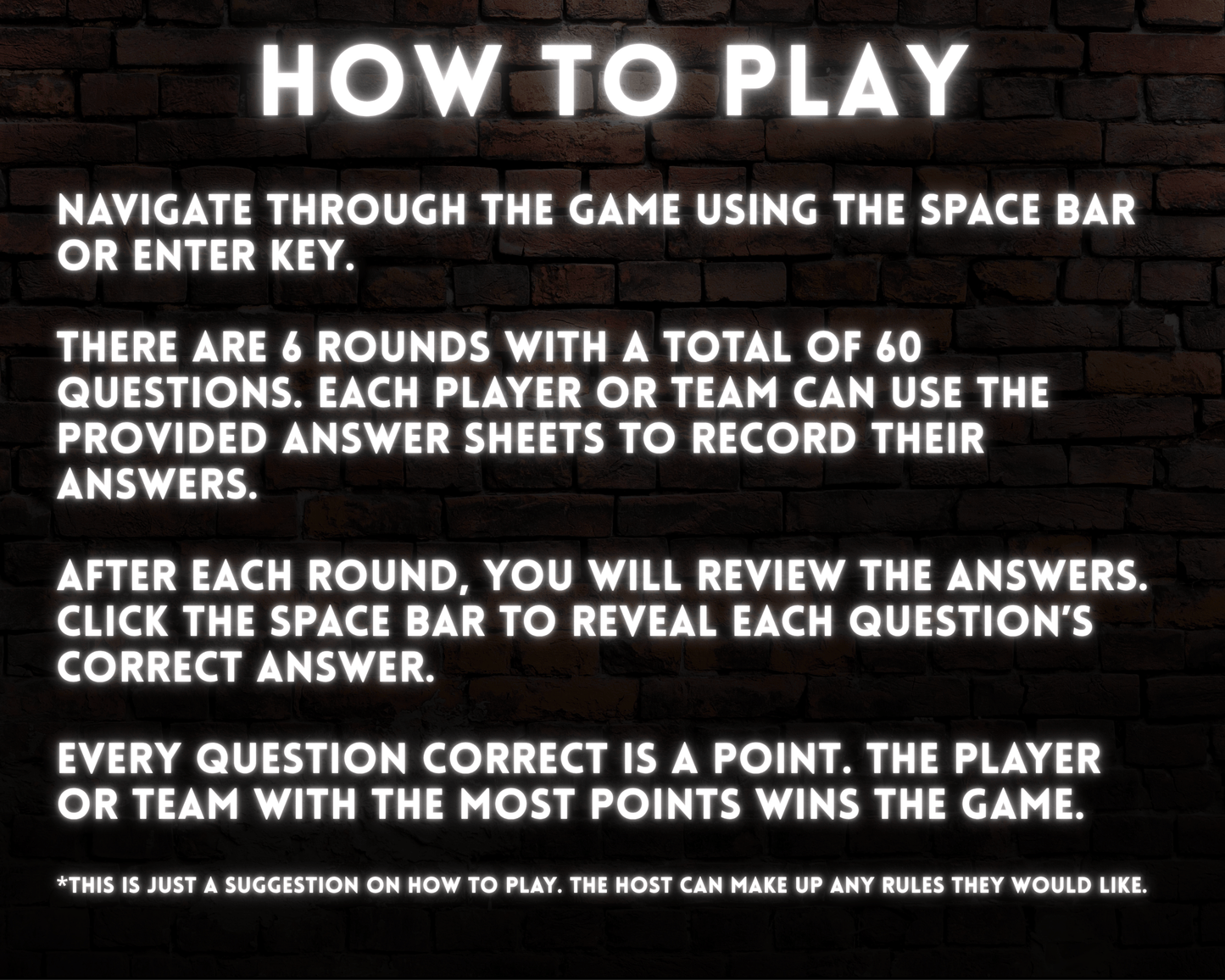 Pub Trivia Digital Game Bundle (Volumes 1-3)