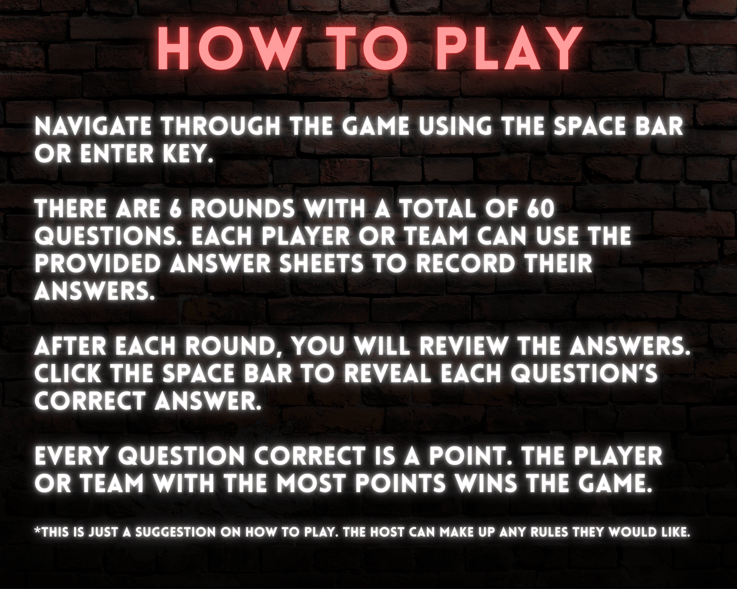 Pub Trivia Digital Game Bundle (Volumes 1-3)