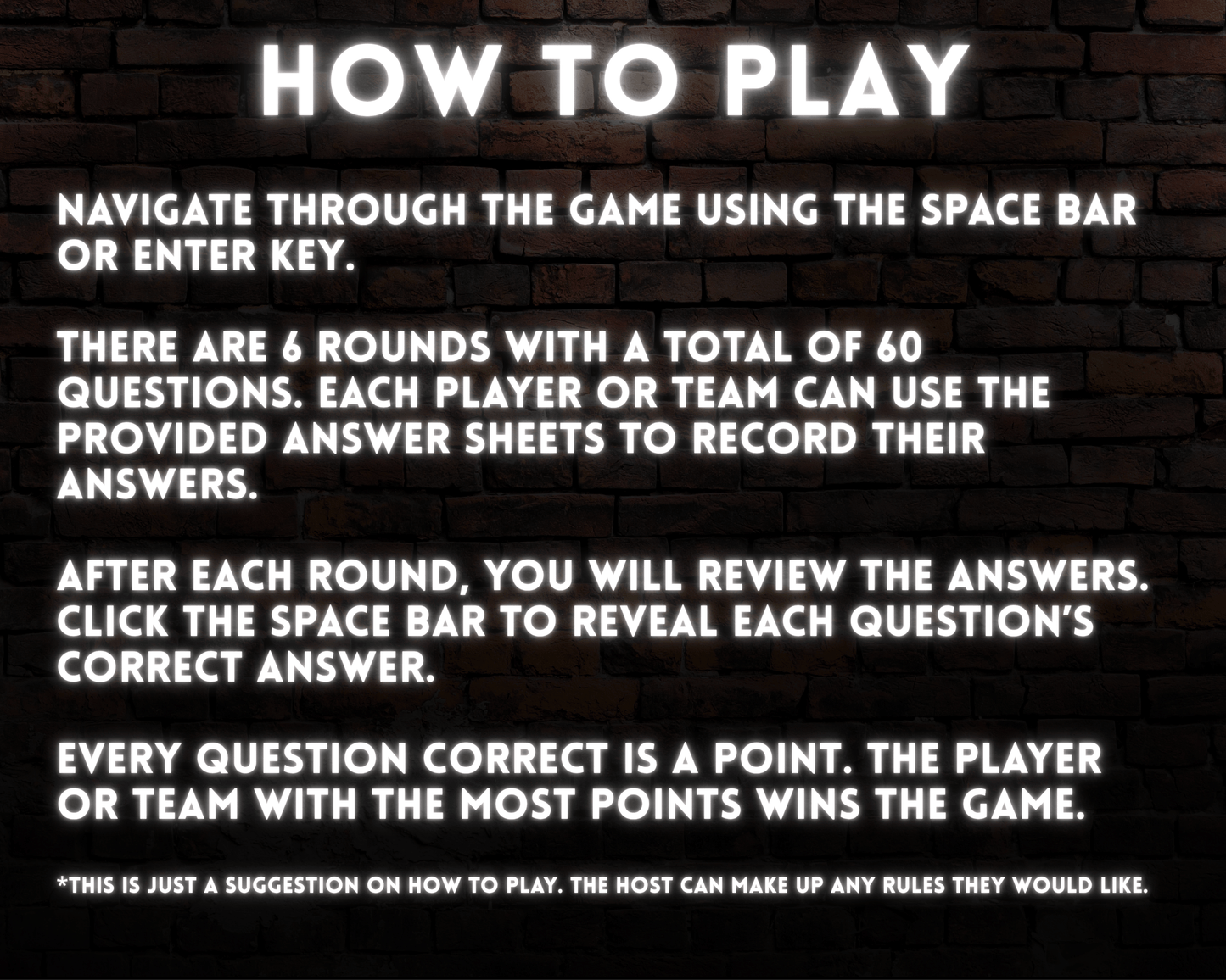 Pub Trivia Digital Game Bundle (Volumes 4-6)