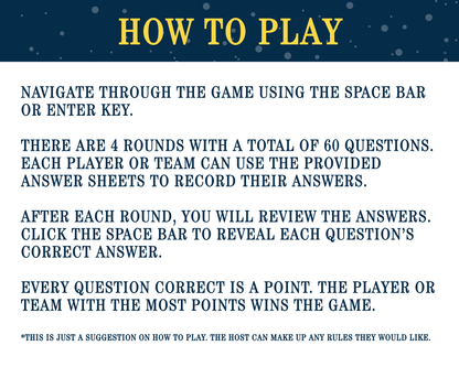 Home Alone Trivia Digital Party Game