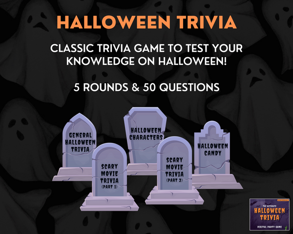 HALLOWEEN TRIVIA GAME BUNDLE PACK