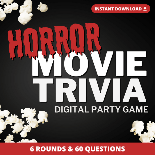 Horror Movie Trivia Digital Game