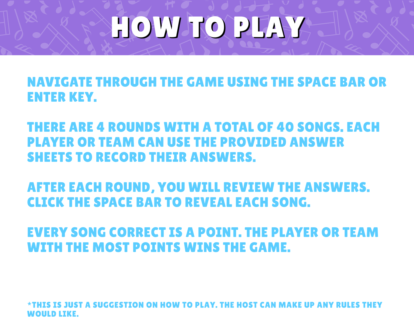 Name That 2025 Tune Digital Game