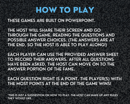 TV TRIVIA BUNDLE PACK