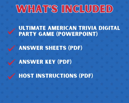 American Trivia Digital Game