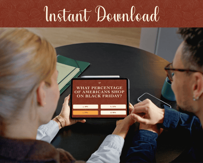 Thanksgiving Trivia Digital Party Game