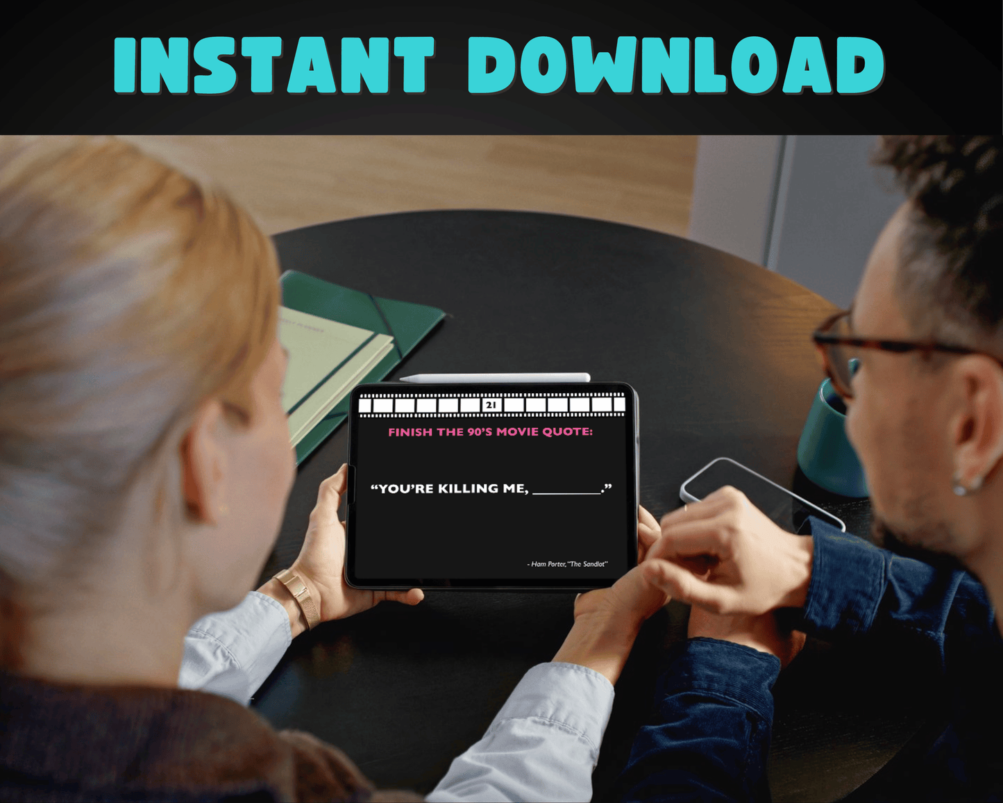 90's Movie Trivia Digital Game