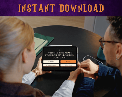 Halloween Trivia Digital Party Game