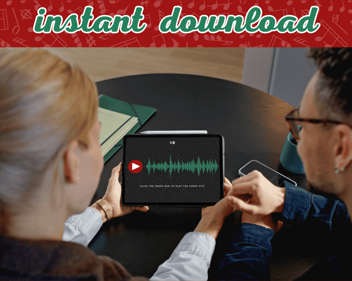 Name That Holiday Tune Digital Party Game