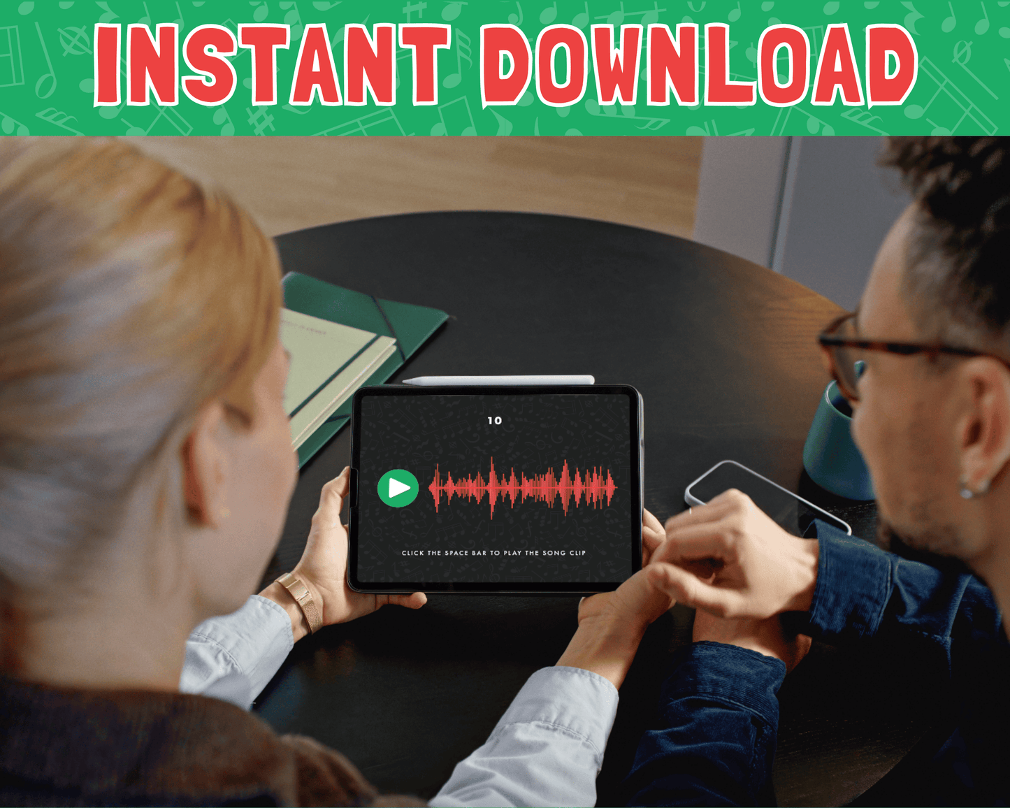 Name That Christmas Tune Digital Party Game