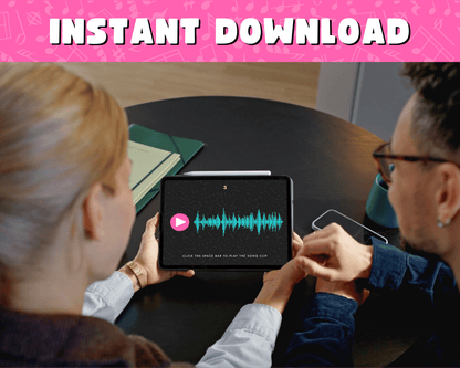 Name That 90's Tune Digital Trivia Game