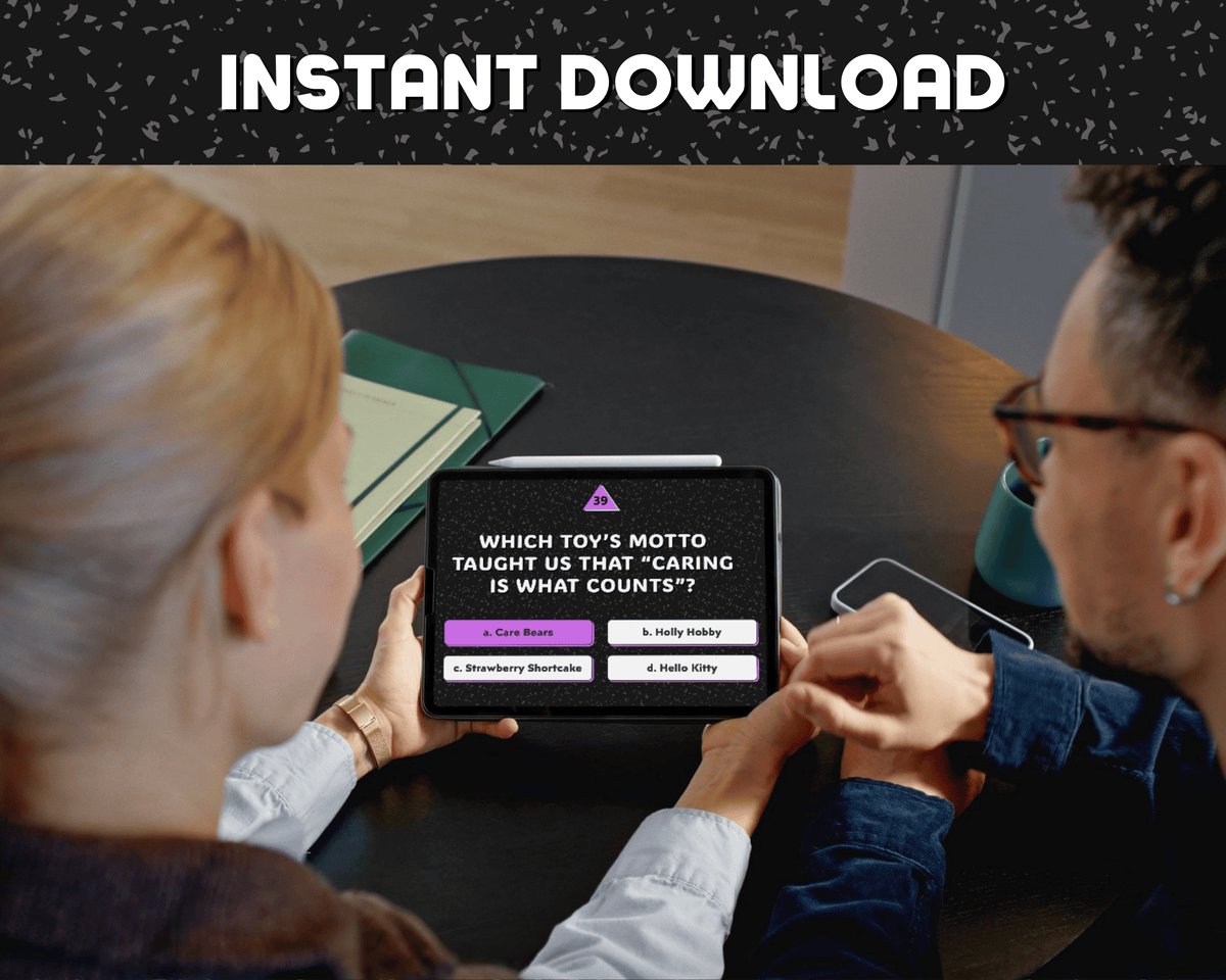 Awesome 80's Digital Trivia Game