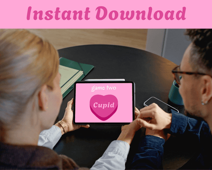 Valentine's Day Scattergories Digital Party Game