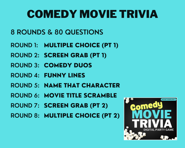 MOVIE GENRE TRIVIA BUNDLE PACK