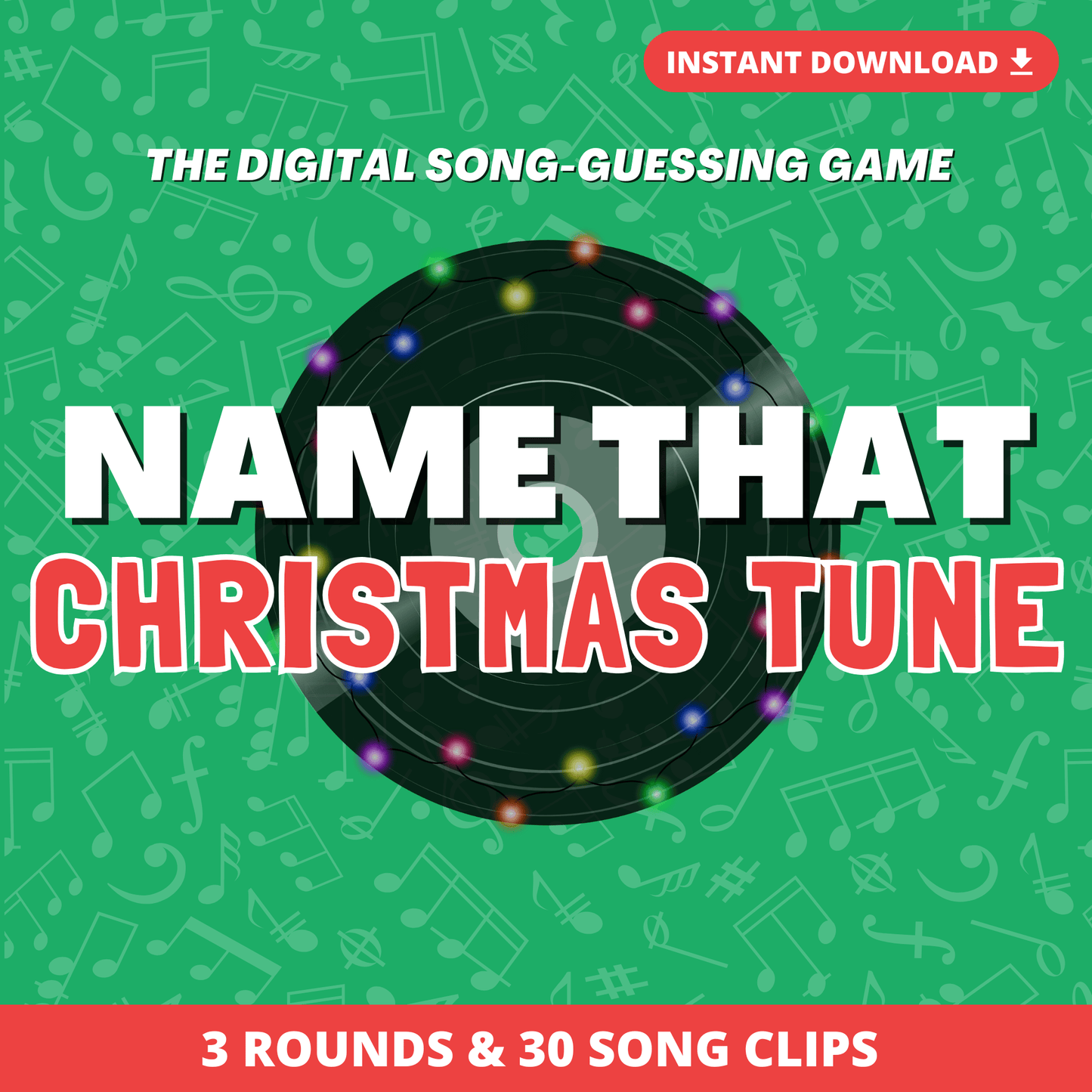 Name That Christmas Tune Digital Party Game