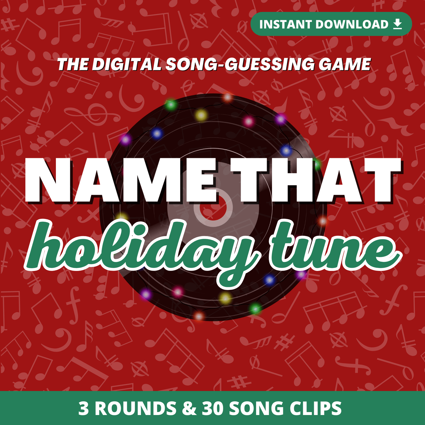 Name That Holiday Tune Digital Party Game