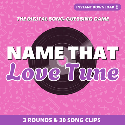 Name That Love Tune Digital Party Game