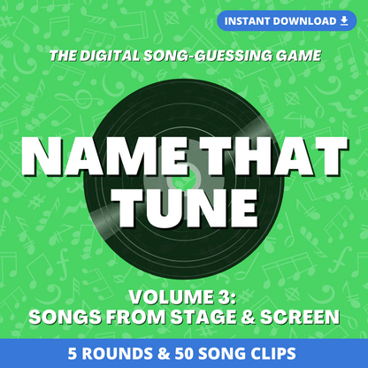 Name That Tune Digital Game: Stage & Screen