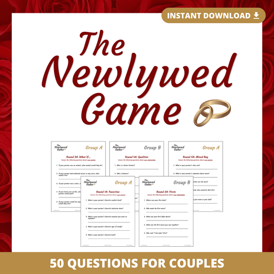 The Printable Newlywed Game
